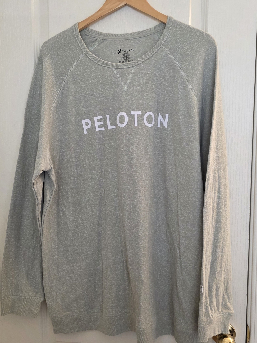 Peloton Men’s Long Sleeve Poly-Cotton Blend Shirt 2X